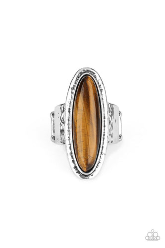Stone Mystic  Brown Tiger Eye Ring