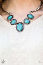 Load image into Gallery viewer, River Ride Paparazzi Blue Necklace