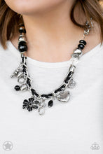 Load image into Gallery viewer, Charmed, I Am Sure Papazzai Black Necklace