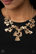 Load image into Gallery viewer, The Sands of Time Paparazzi Gold Necklace