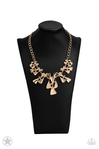 The Sands of Time Paparazzi Gold Necklace