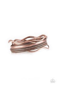 Zesty Zimbabwe Paparazzi Copper Bracelet