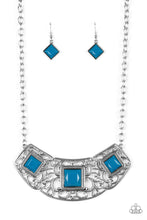 Load image into Gallery viewer, Feeling Inde-PENDANT Paparazzi Blue Necklace