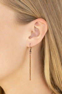 Totally Tassel Paparazzi Copper Necklace