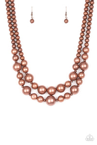 I Double Dare You Paparazzi Copper Necklace