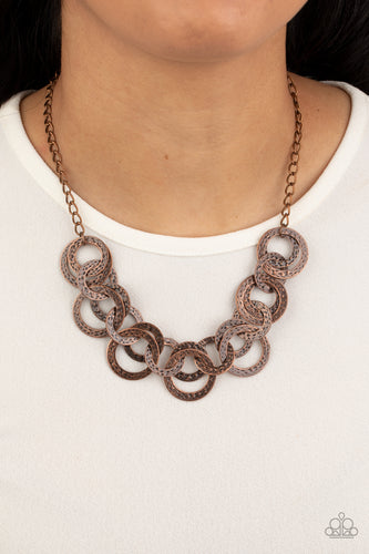 Treasure Tease Paparazzi Copper Necklace