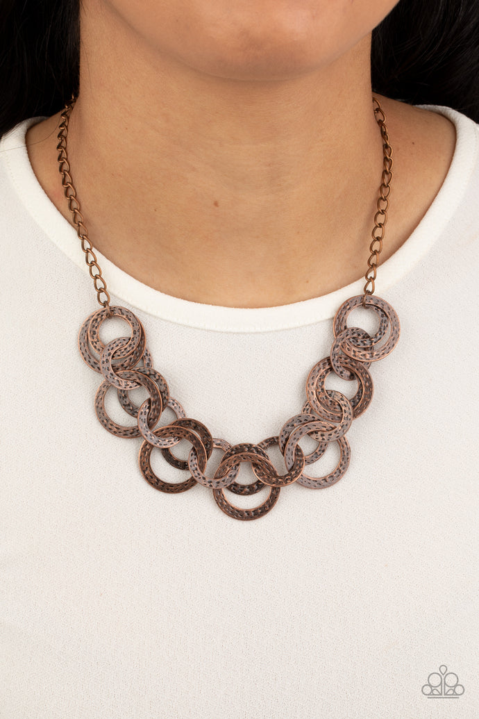 Treasure Tease Paparazzi Copper Necklace