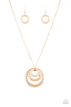 Load image into Gallery viewer, Savagely She-Wolf Paparazzi Gold Necklace