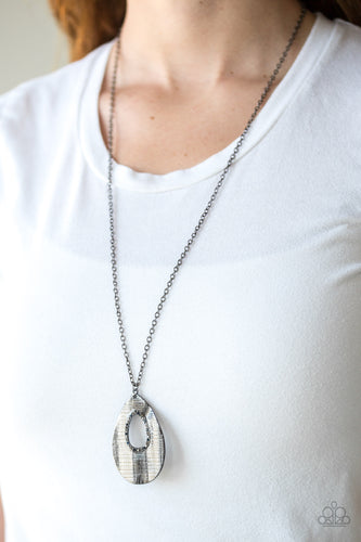 Stop, TEARDROP, and Roll Paparazzi Multi Necklace