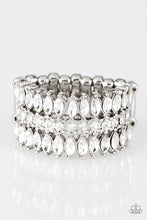 Load image into Gallery viewer, Treasury Fund Paparazzi  White Bling Ring