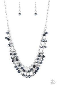 So In Season Paparazzi Blue Bling Necklace