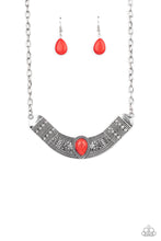 Load image into Gallery viewer, Very Venturous Paparazzi Red Necklace