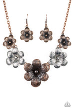 Load image into Gallery viewer, Secret Garden Paparazzi Multi Copper and Silver Necklace