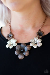 Secret Garden Paparazzi Multi Copper and Silver Necklace