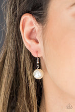 Load image into Gallery viewer, Take Note Paparazzi White Pearl Necklace