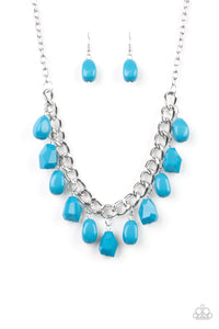 Take The COLOR Wheel! Paparazzi Blue Necklace