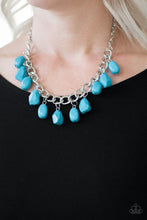 Load image into Gallery viewer, Take The COLOR Wheel! Paparazzi Blue Necklace