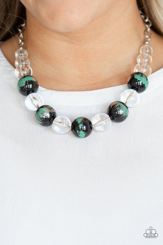 Torrid Tide Paparazzi Green Necklace