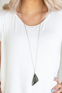 Ultra Sharp Paparazzi Silver Necklace