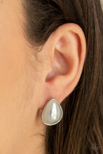 Load image into Gallery viewer, SHEER Enough Paparazzi White Post Earrings