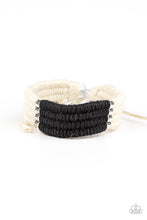 Load image into Gallery viewer, Hot Cross BUNGEE Paparazzi Black Bracelet