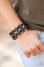 Load image into Gallery viewer, Throttle It Out Paparazzi Brown Urban Bracelet