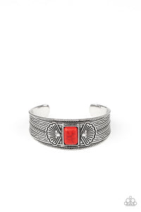 Ocean Mist Paparazzi Red Bracelet