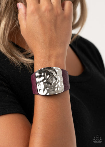 Brighten Up Paparazzi Purple Bracelet