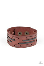 Load image into Gallery viewer, Cowboy Boot Camp Paparazzi Brown Bracelet