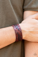 Load image into Gallery viewer, Cowboy Boot Camp Paparazzi Brown Bracelet