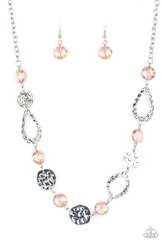 High Fashion Fashionista Paparazzi Pink Necklace