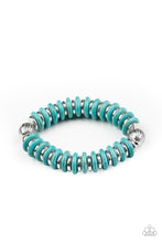 Load image into Gallery viewer, Eco Experience Paparazzi Blue Bracelet