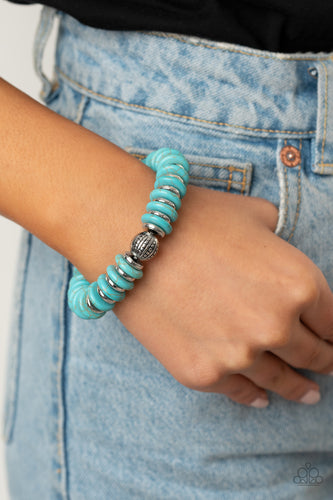 Eco Experience Paparazzi Blue Bracelet