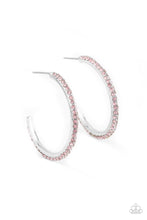 Load image into Gallery viewer, Dont Think Twice Paparazzi Pink Bling Earrings