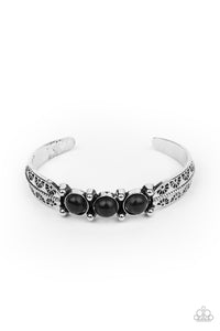 Mojave Glyphs Paparazzi Black Bracelet