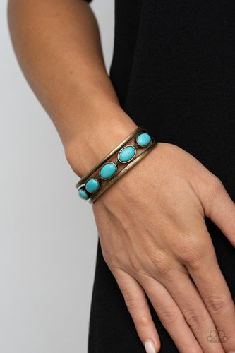 River Rock Canyons Paparazzi Brass Bracelet