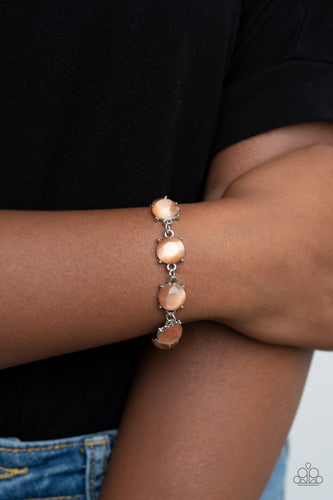 Ms. GLOW-It-All Paparazzi Orange Bracelet