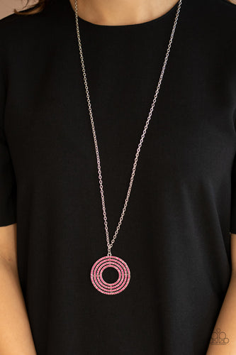 High-Value Target Paparazzi Pink Necklace