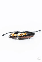 Load image into Gallery viewer, Solo Climb Paparazzi Brown Urban Wood Bracelet