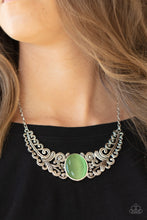 Load image into Gallery viewer, Celestial Eden Paparazzi Green Necklace