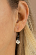 Load image into Gallery viewer, Flaunt Your Fringe Paparazzi Black Bling Necklace