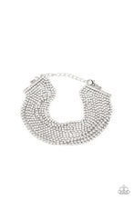 Load image into Gallery viewer, I Woke Up Like This Paparazzi White Bling Bracelet