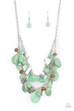 Load image into Gallery viewer, Spring Goddess Paparazzi Green Necklace