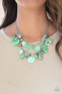 Spring Goddess Paparazzi Green Necklace