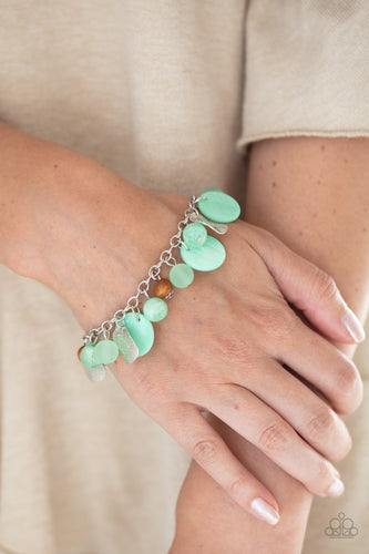 Springtime Springs Paparazzi Green Bracelet