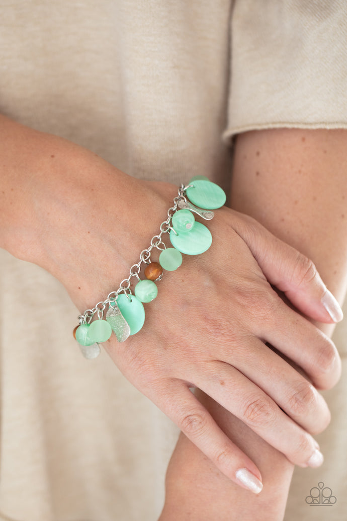 Springtime Springs Paparazzi Green Bracelet