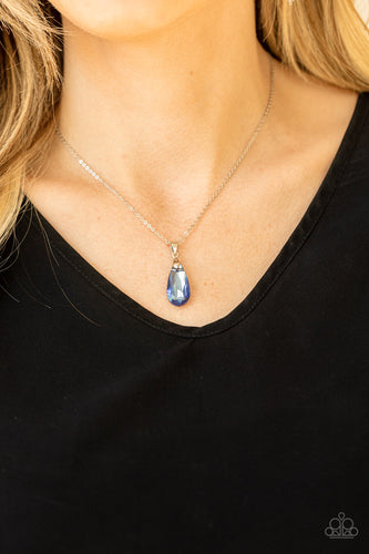 Optimized Opulence Paparazzi Blue Necklace