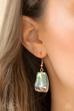 Load image into Gallery viewer, Iridescently Ice Queen Paparazzi Copper Necklace
