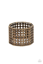 Load image into Gallery viewer, Cool and CONNECTED Paparazzi Brass Bracelet