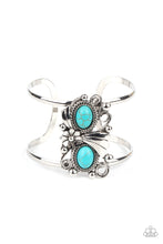Load image into Gallery viewer, Mojave Flower Girl Paparazzi Blue Bracelet